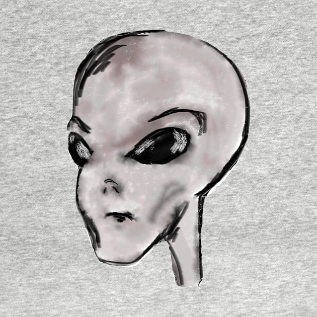 Grey Alien by KVC 